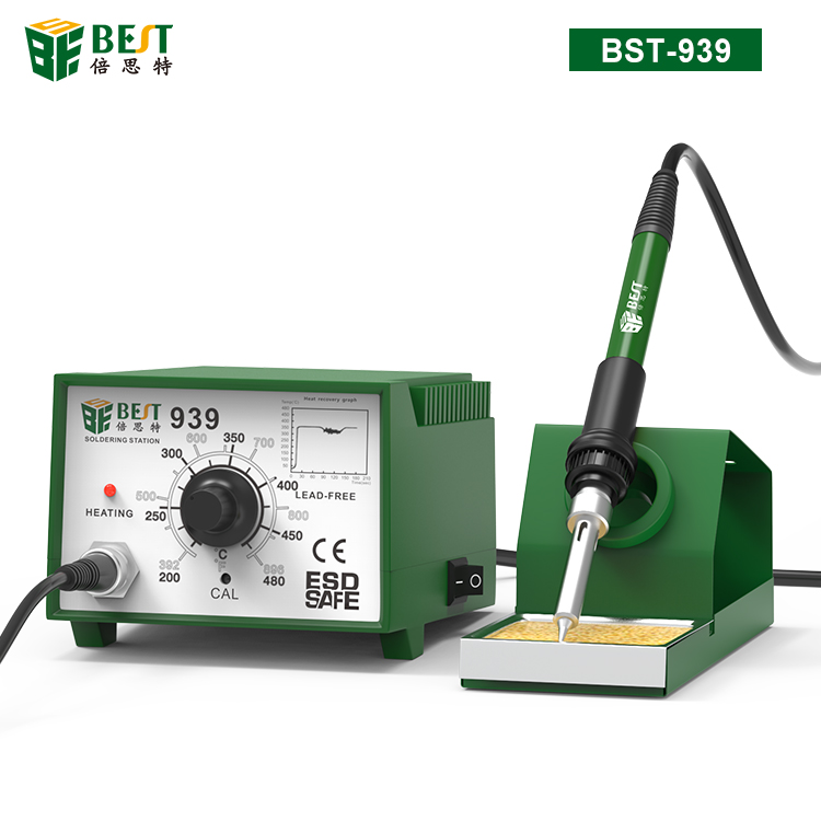 BST-939 無鉛智能電焊臺(tái) 防靜電恒溫焊臺(tái)