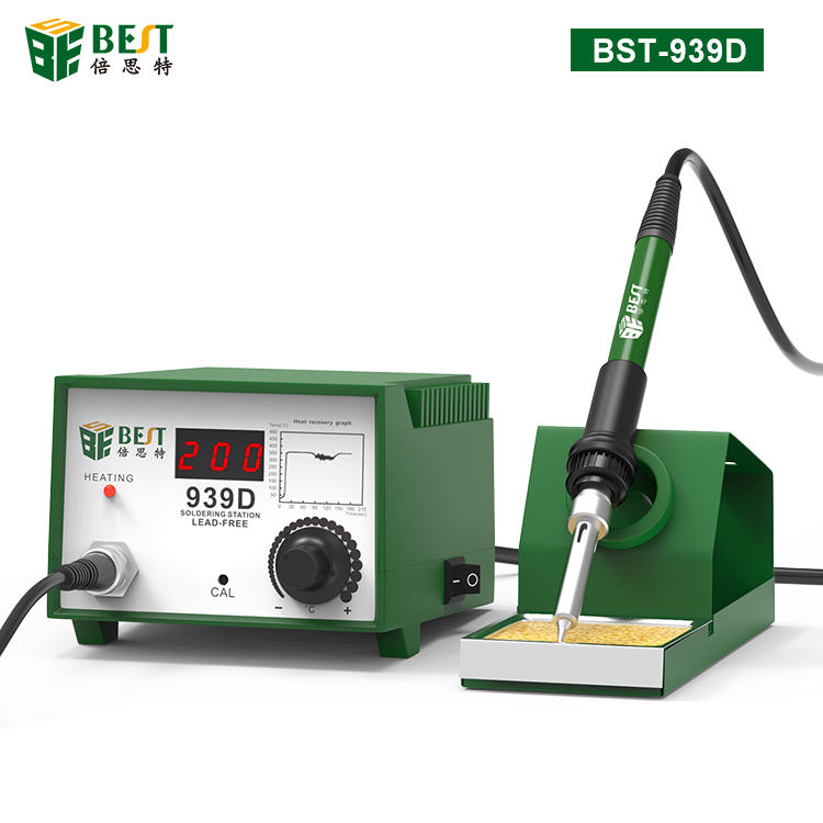 BST-939D 無鉛智能數(shù)顯焊臺(tái) 防靜電恒溫焊臺(tái)
