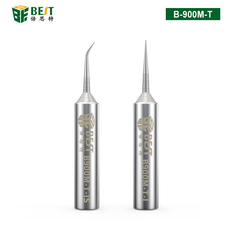 B-900M-T 飛線補(bǔ)點(diǎn)專用烙鐵頭 特尖無(wú)鉛烙鐵咀(銀色)