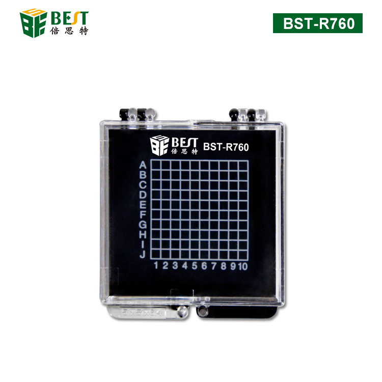 BST-R760 自吸附芯片透明膠盒 塑料元件盒 芯片盒 存放盒 樣品盒 晶片盒 自吸附膠盒 元器件儲(chǔ)存盒